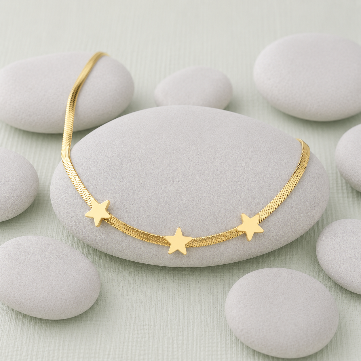 Stainless Steel Necklaces Gothic Blade Snake Chains Stars Choker Statement Light Luxury Temperament Necklace For Women Jewelry