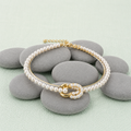 Simple Irregular Titanium Steel Bracelet For Women