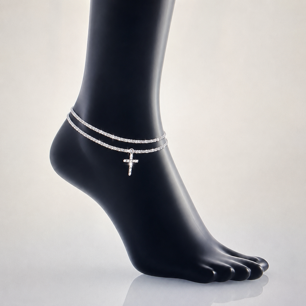 Tobillera Carmen · Doble Aro